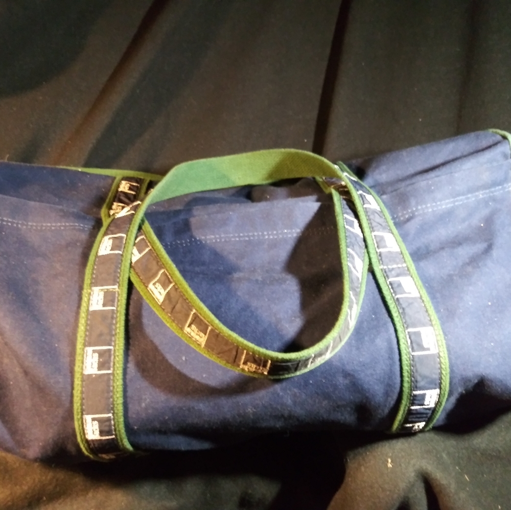 Goldman Sachs Duffel Bag - Green & Yellow